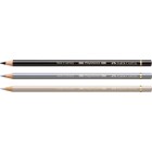 Conjunto criativo 3 lápis Polychromos Faber-Castell Relógio: lápis Polychromos n.º 199, 232 e 271