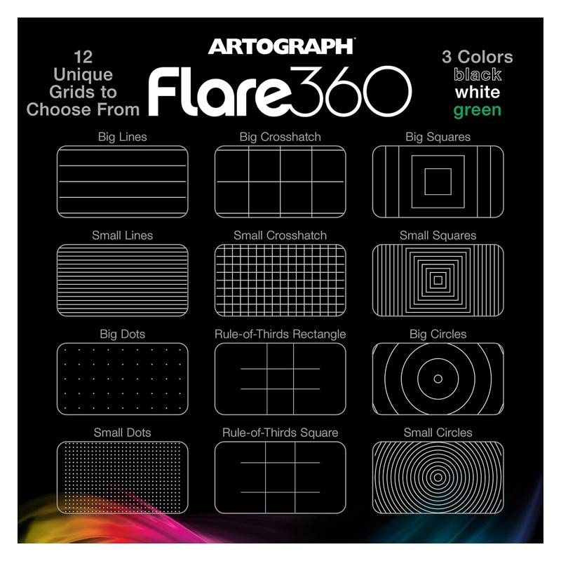 Materiais Belas Artes - Projetor HD Digital Flare360 Artograph | totenart.com