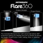 Materiais Belas Artes - Projetor HD Digital Flare360 Artograph | totenart.com