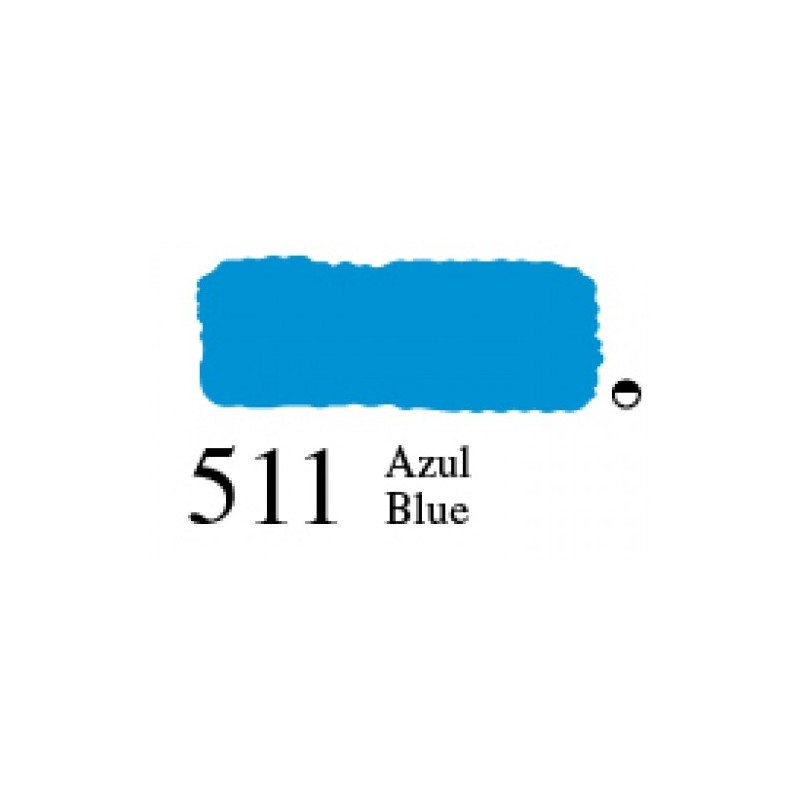 Textil Vallejo Azul Fluorescente, 60 ml.