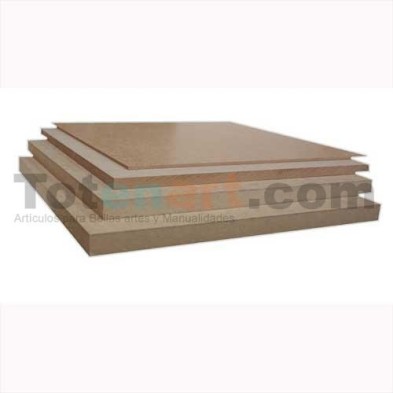 Prancha DM 1cm., 20 x 60 cm.