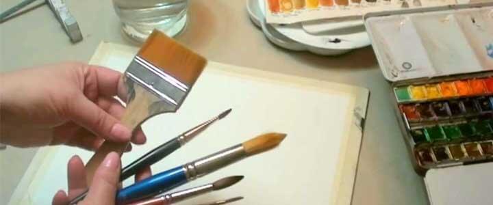 Como preparar papel de aguarela