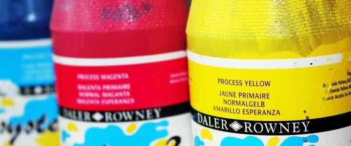 Serigrafia, converte pintura acrílica em pintura têxtil