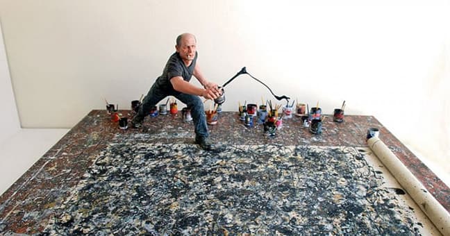 Como pintar com efeito Dripping?