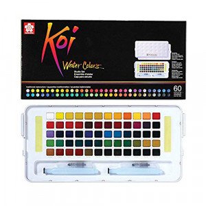 Aguarelas Sakura Koi: qual escolher? 8 totenart sakura koi 60 caja 1