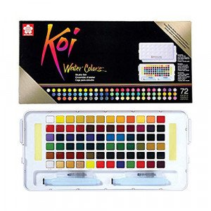 Aguarelas Sakura Koi: qual escolher? 10 totenart sakura koi 72 caja 1 1