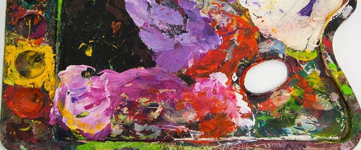 Como misturar cores a óleo