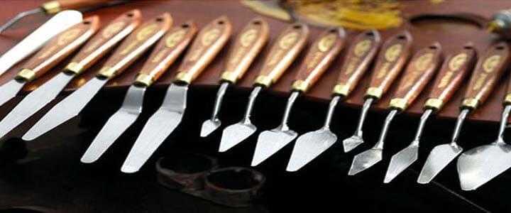 Como pintar cenas naturais com espátula