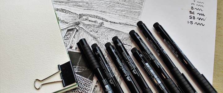 Aprende a atintar a partir do esboço