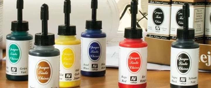 Tinta de desenho Vallejo: o que é e como se utiliza
