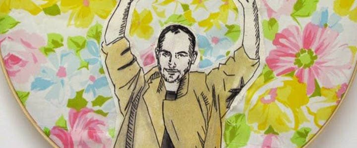 Bastidores artísticos com tela estampada