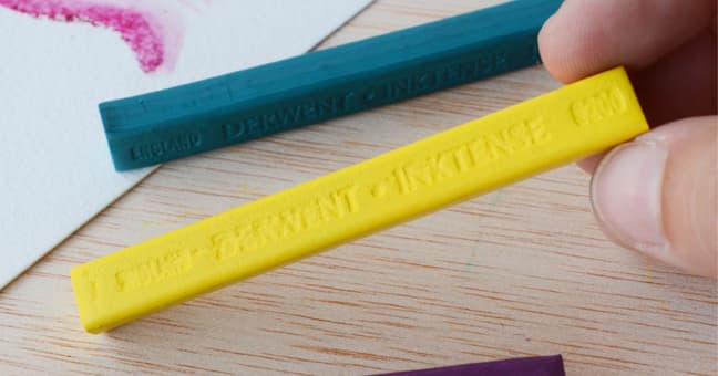 Inktense da Derwent: todos os seus usos