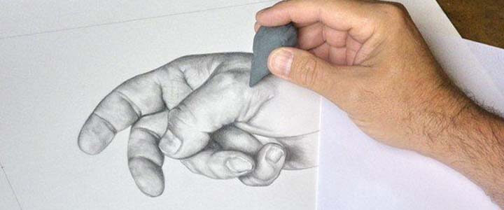 Como desenhar com miolo de pão