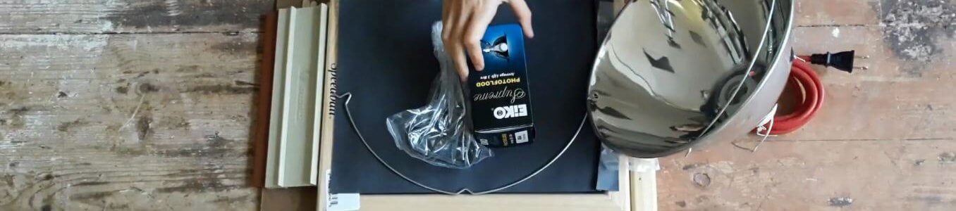 Como utilizar o set de emulsão serigrafia