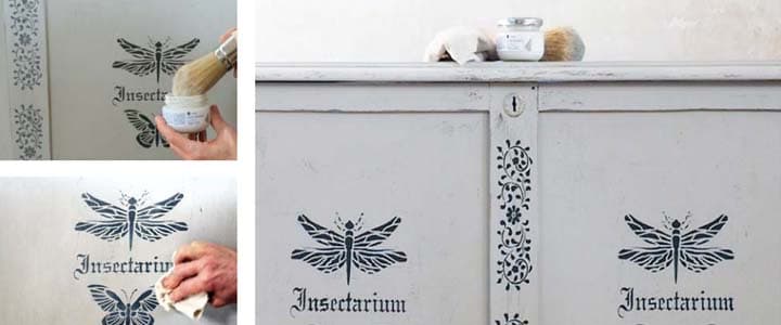 Como usar cera sobre Chalk Paint