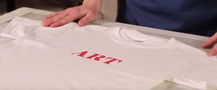 Como estampar tela com Speedball