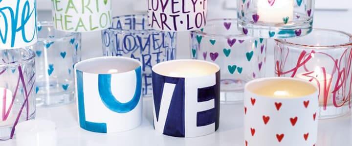 Como pintar cerâmica e vidro sem forno