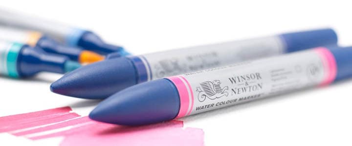 Marcadores aguareláveis Winsor and Newton