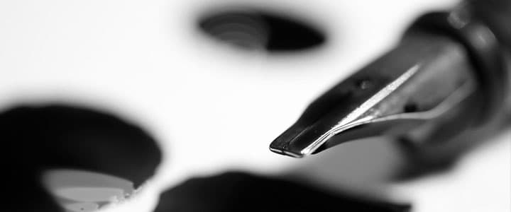 Tutorial de desenho com aparo: texturas