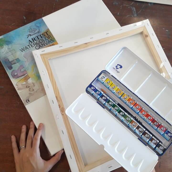 Como pintar aguarela sobre tela? 2 20190927 130827 768x768 1