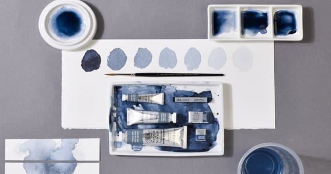 Como fazer aguarelas em escala de cinza