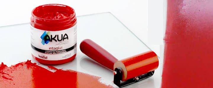 Tintas ecológicas para gravura Akua Intaglio