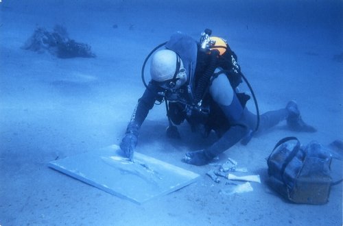 Como praticar a pintura subaquática