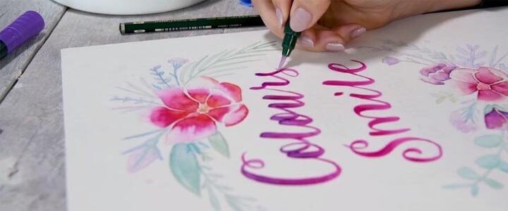 Como usar marcadores de aguarela Faber-Castell