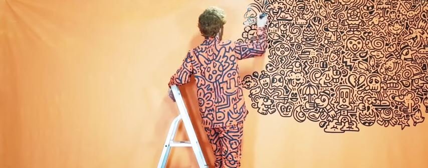 Mr. Doodle e o desenho obsessivo-compulsivo