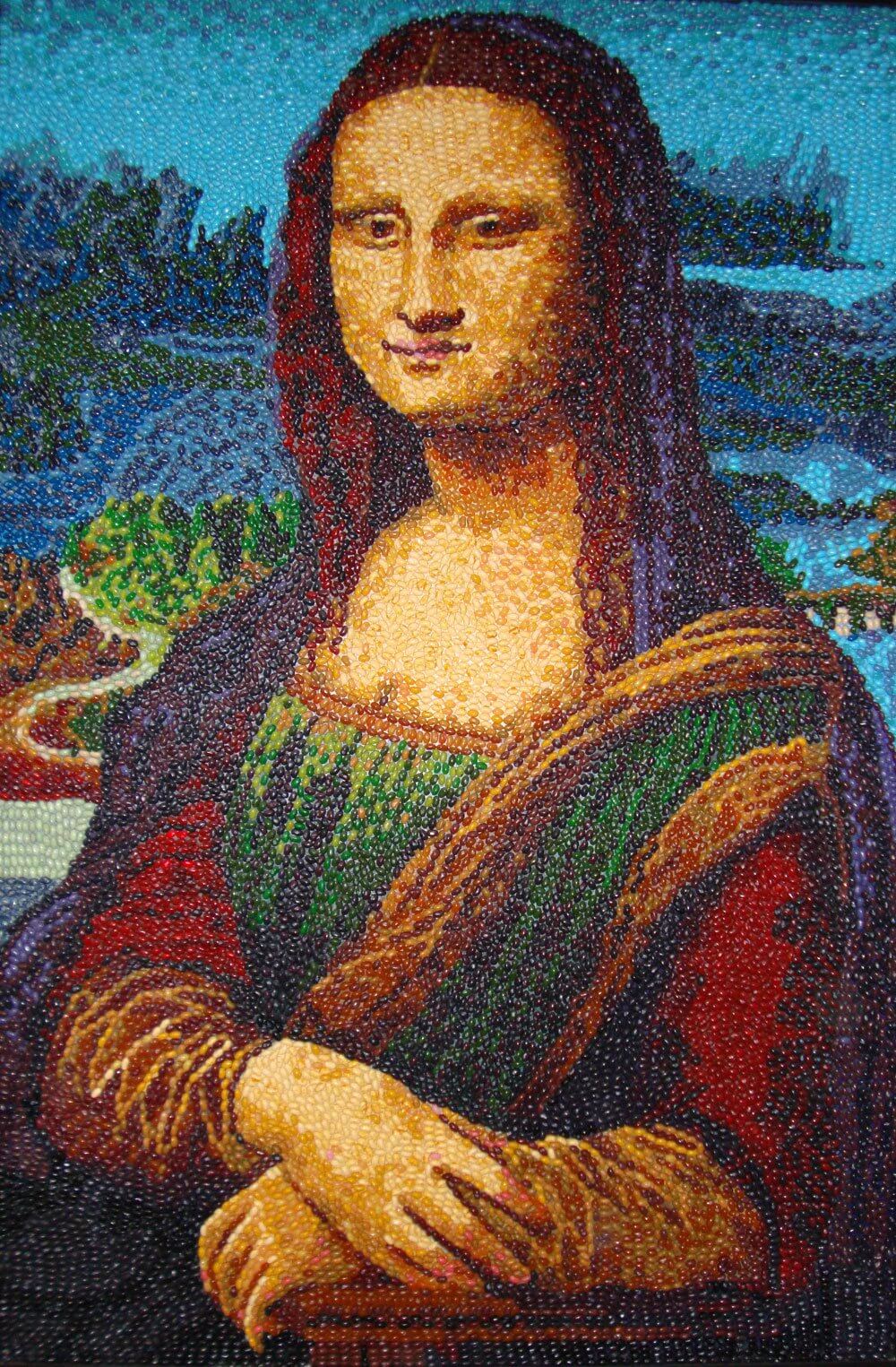 arte comida mona lisa leonardo da vinci totenart bellas artes