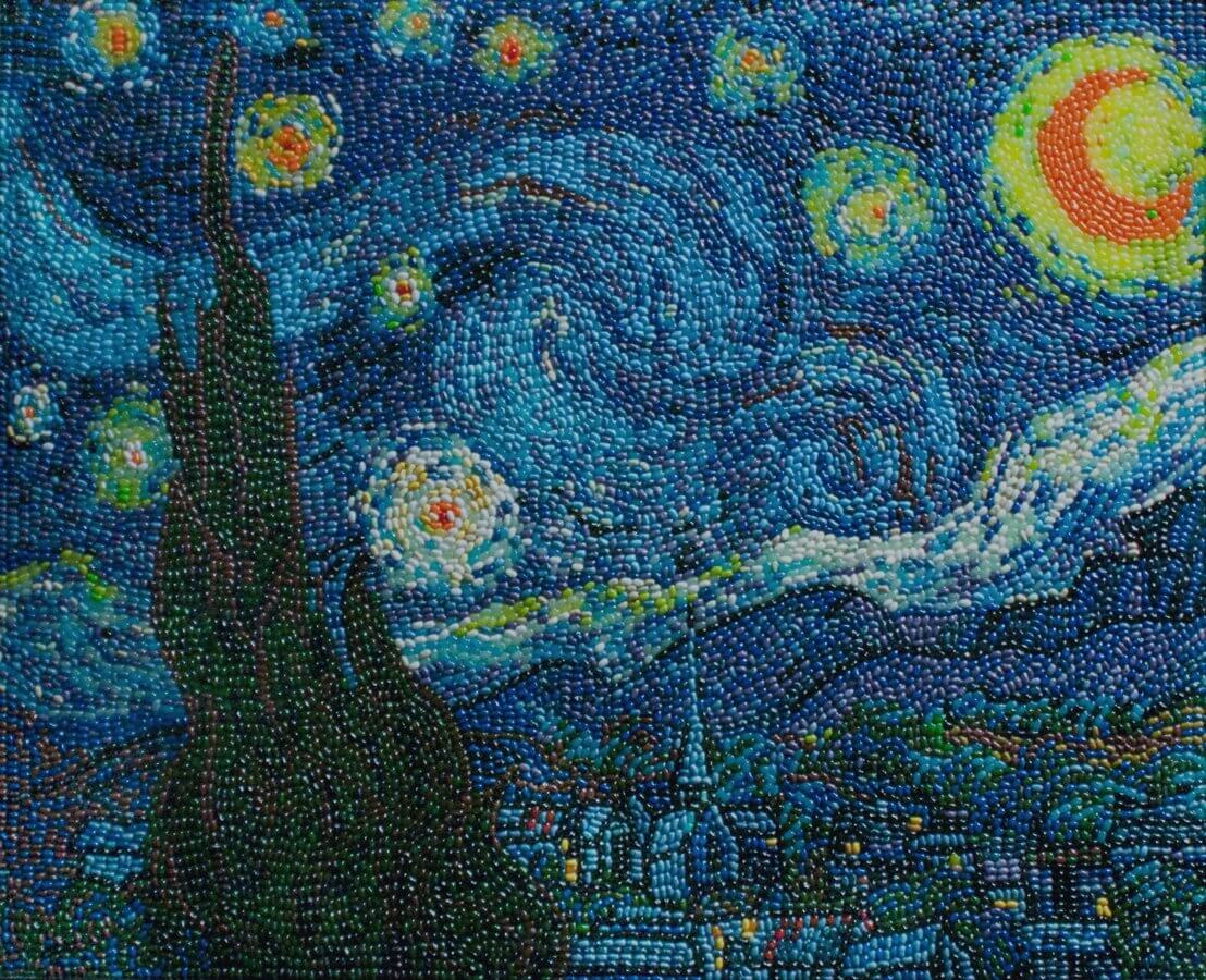 Grandes obras feitas com gomas