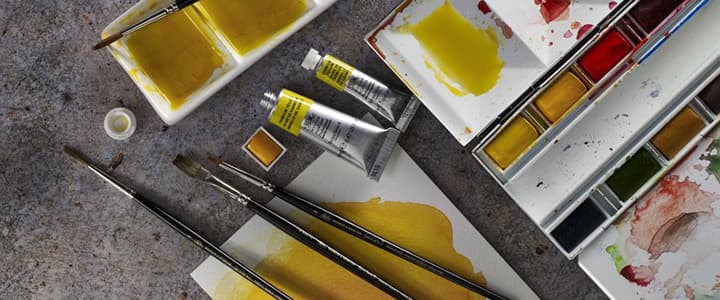 Black Friday nas aguarelas Winsor and Newton