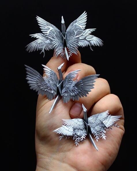 totenart 1000 grullas de papel 3