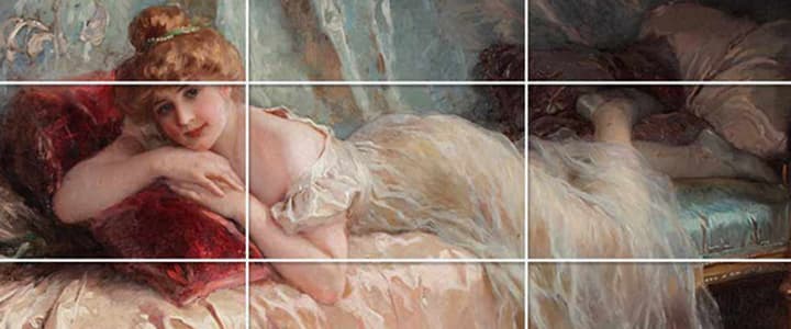 Como compor uma pintura