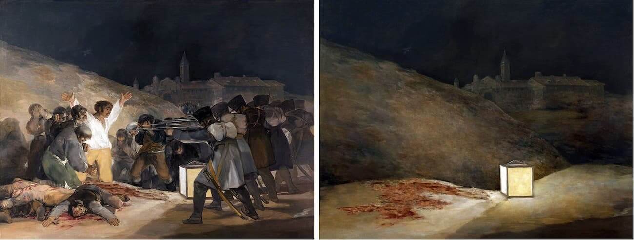 Quadros vazios, pelo José Manual Ballester