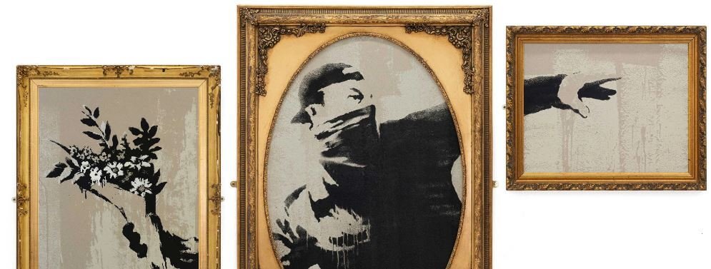 Originais de Banksy por 10£