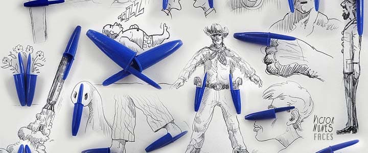 5 artistas que saem do papel