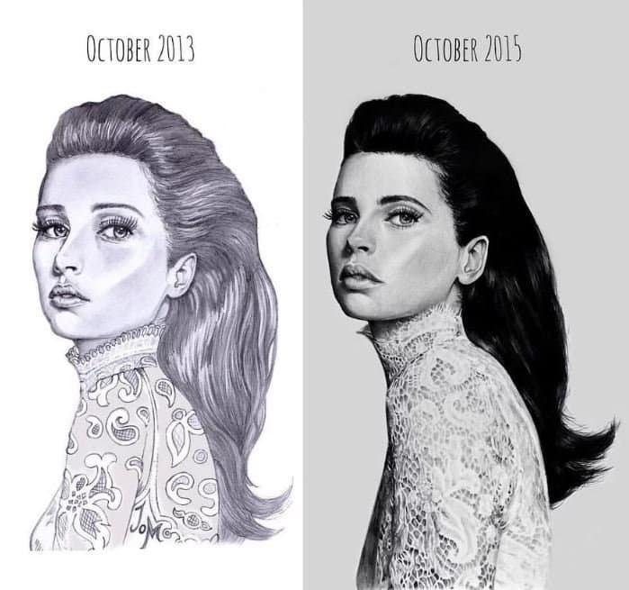 Como evoluem os artistas 6 totenart evolucion joma tuazon