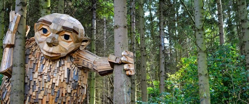 Gigantes em Copenhaga