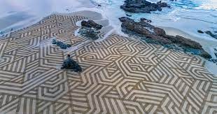 Andrés Amador, areia como tela