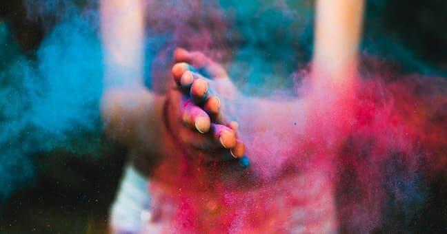 Como fazer cores holī