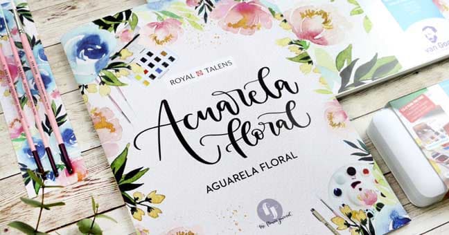 Flores de aguarela: passo a passo