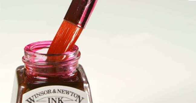 Tintas de desenho Winsor and Newton: caraterísticas