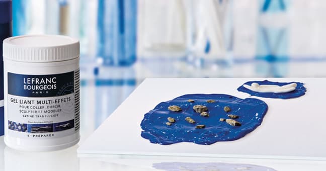 Usos do gel acrílico de Lefranc