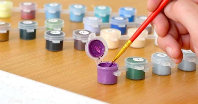 História da pintura por números