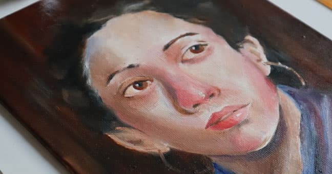 Como pintar as cores pele com óleo