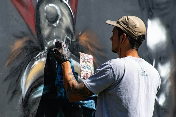 3 dicas para pintura acrílica com spray-totenart.com-2