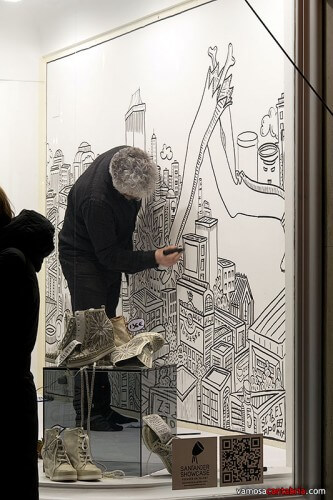 decorar uma janela com marcadores - totenart.pt