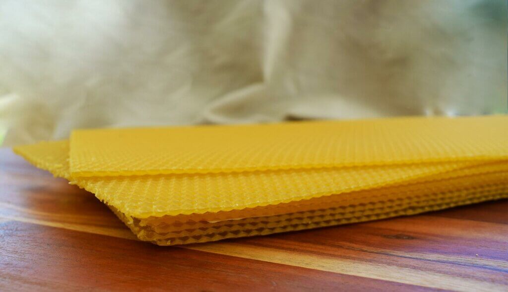 Placas de cera de abelha, produto final - totenart.pt