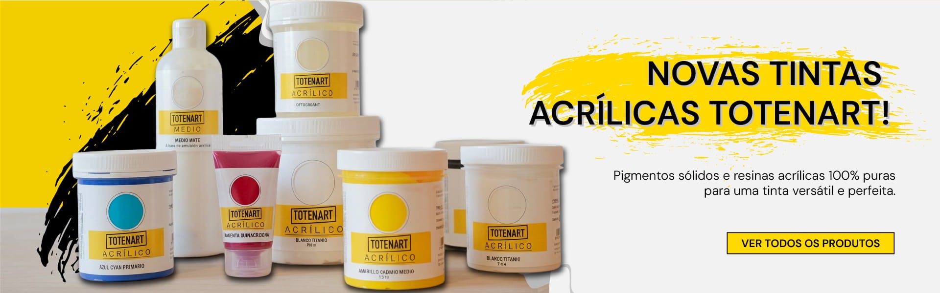 Pinturas acrílicas Totenart